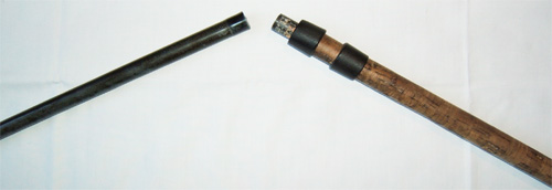 Snapped 'old Drennan' Carp Rod.